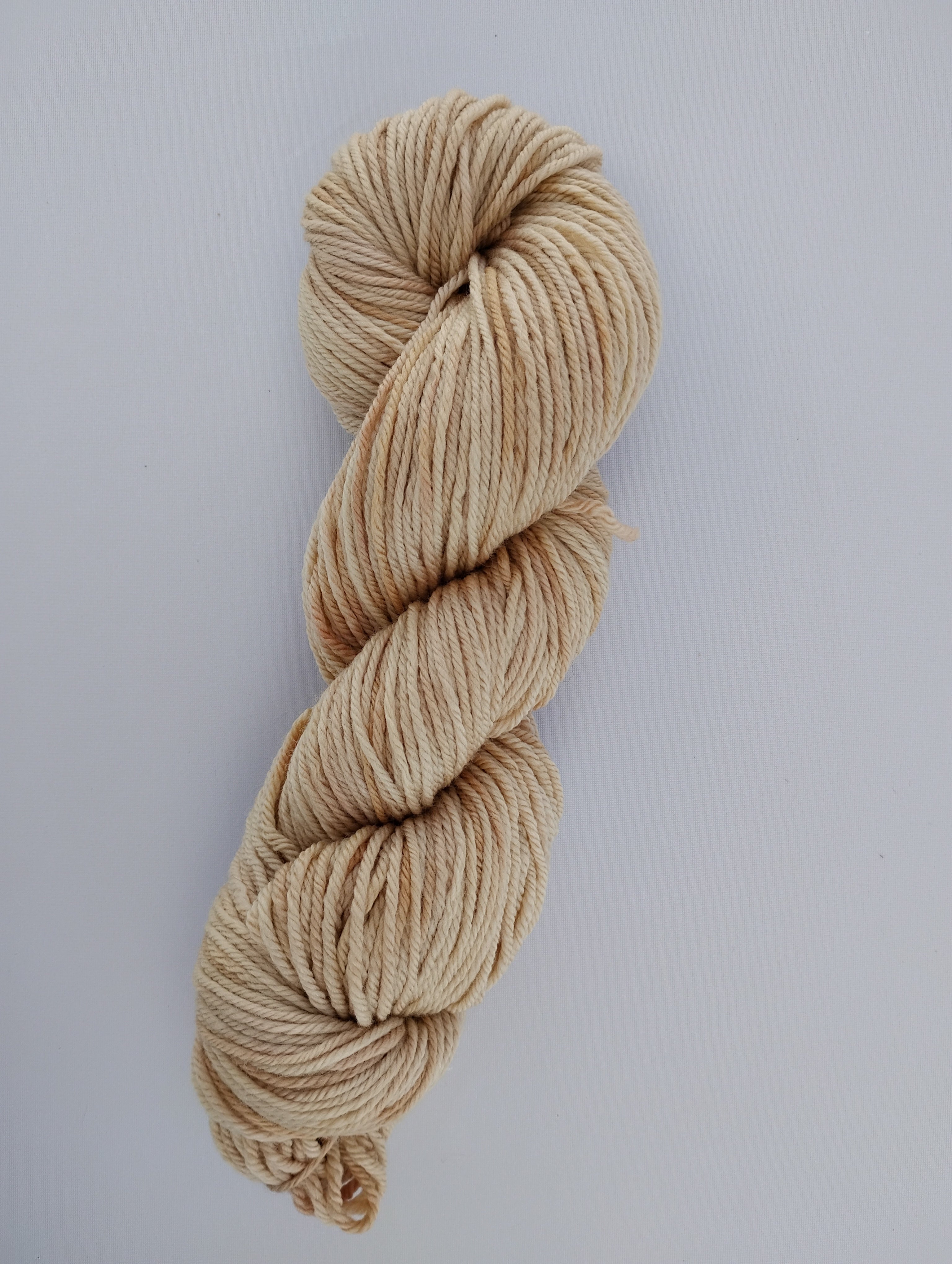 Avocado Tan Dyed Yarn