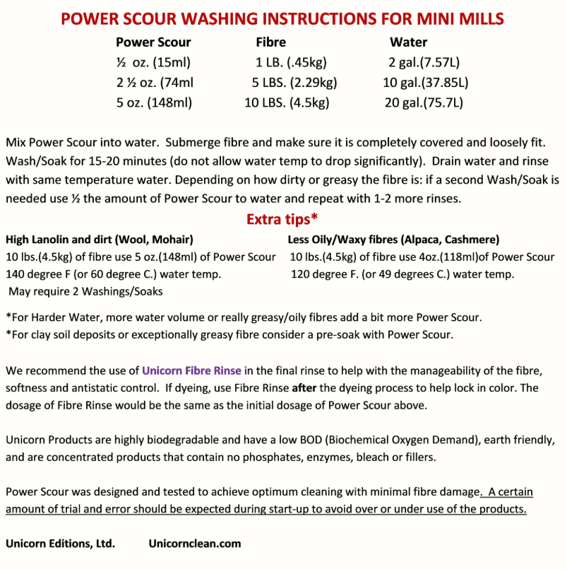Power Scour Concentrated Detergent