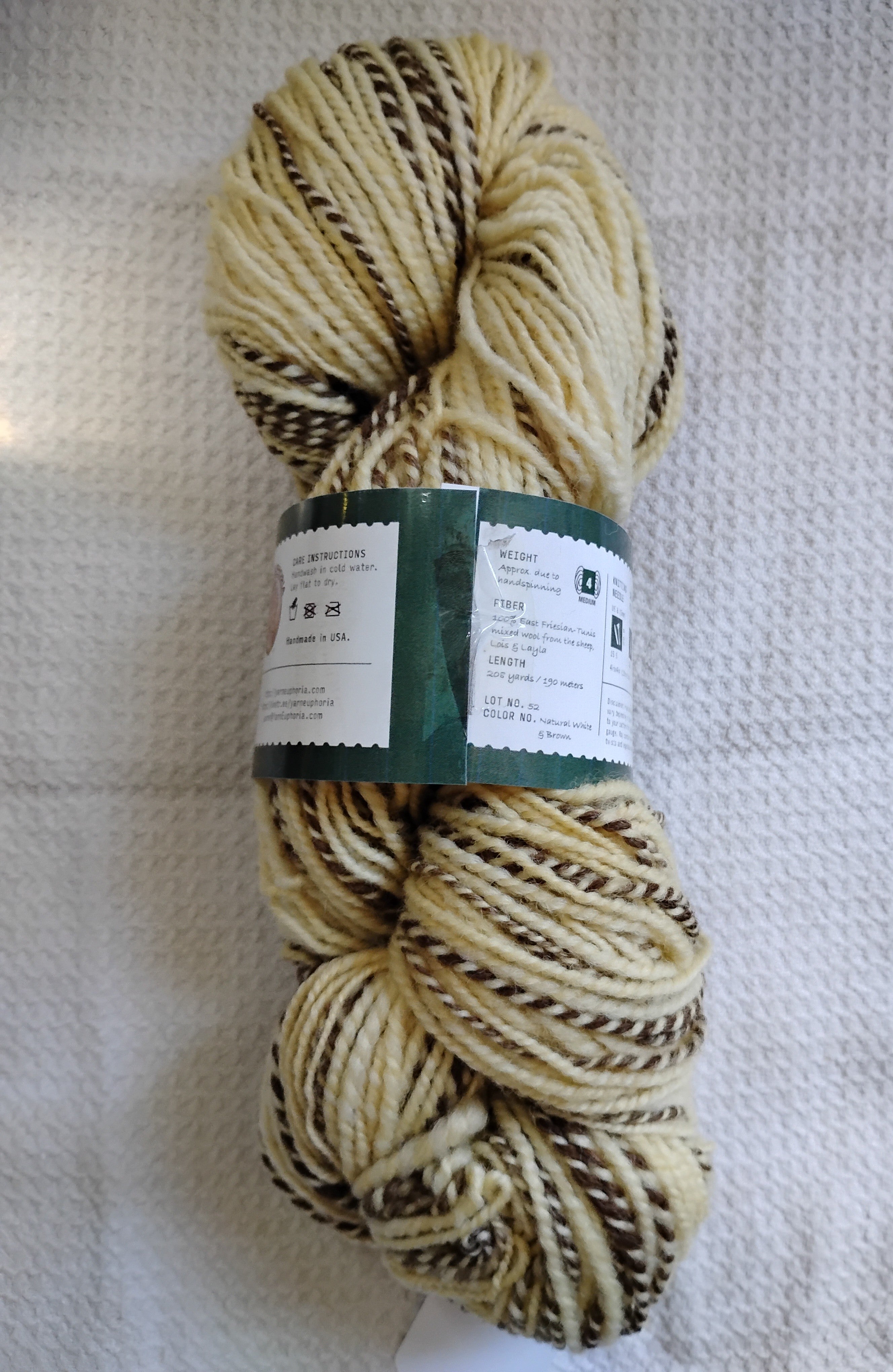 East Friesian-Tunis Mix Yarn