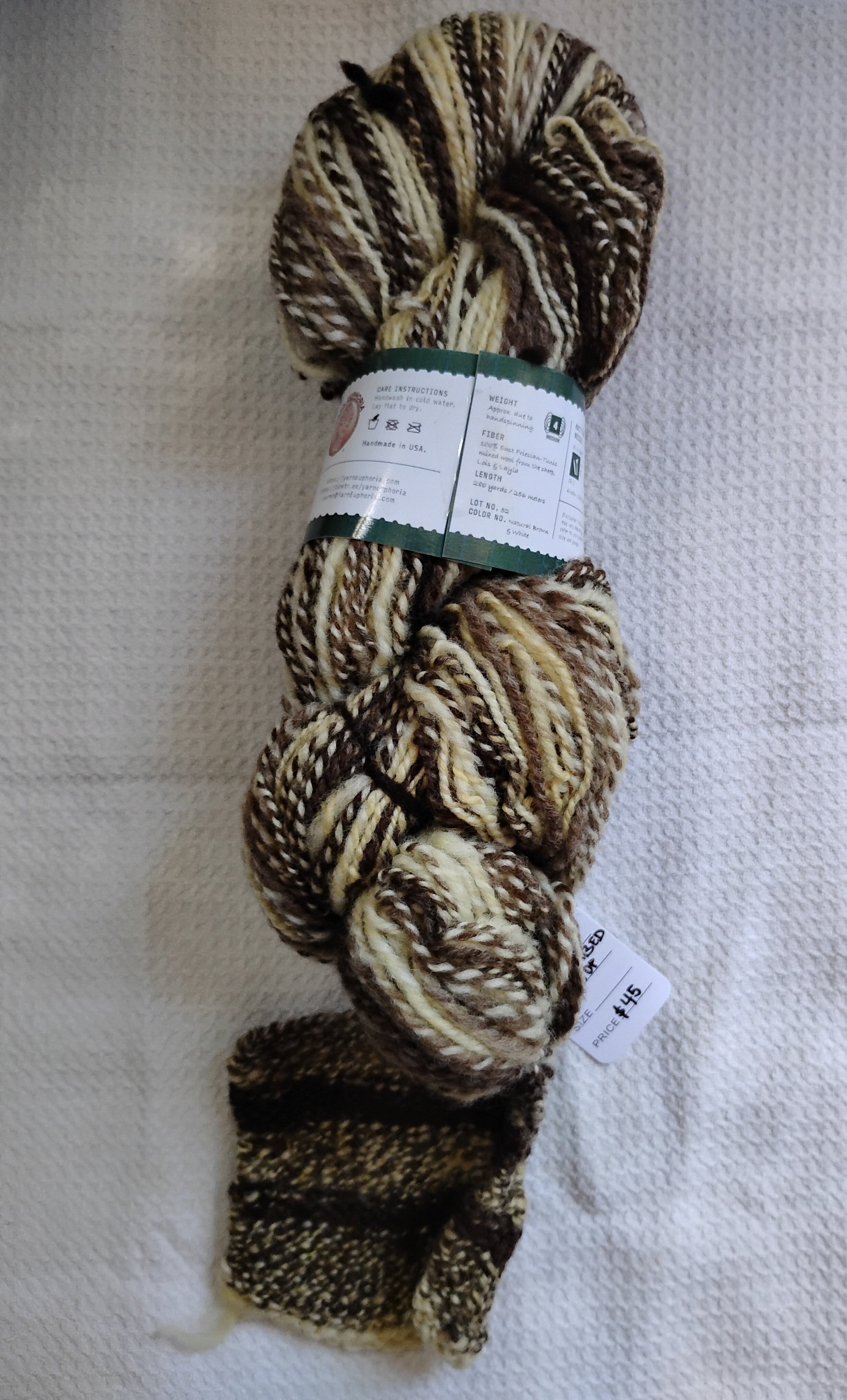 East Friesian-Tunis Mix Yarn